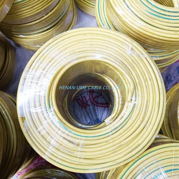 Cabos elétricos de cobre flexíveis de núcleo único de PVC