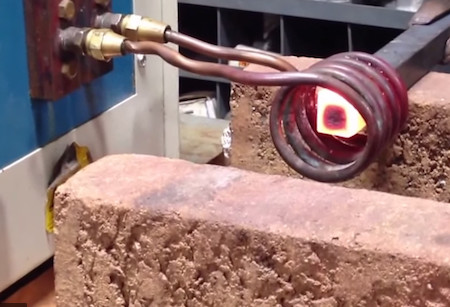 80kw chauffe-eau à induction à haute fréquence nouvelle machine pour le traitement de chaleur