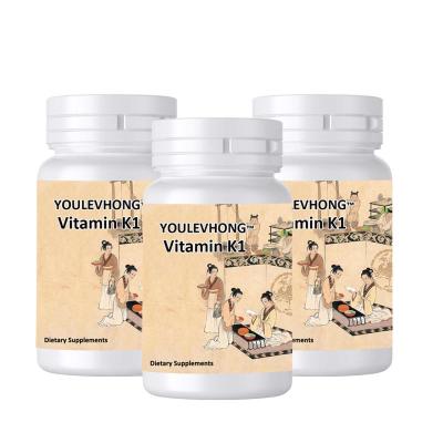 Gluten Free Vitamin K1 Softgels 100 Mcg 60 Count