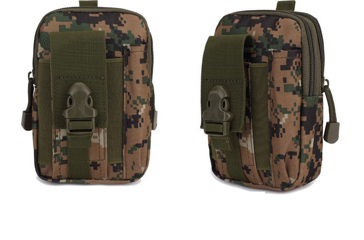 Waterproof Portable Nylon CANDY Pattern Waist Bag Perfect for Active Individuals