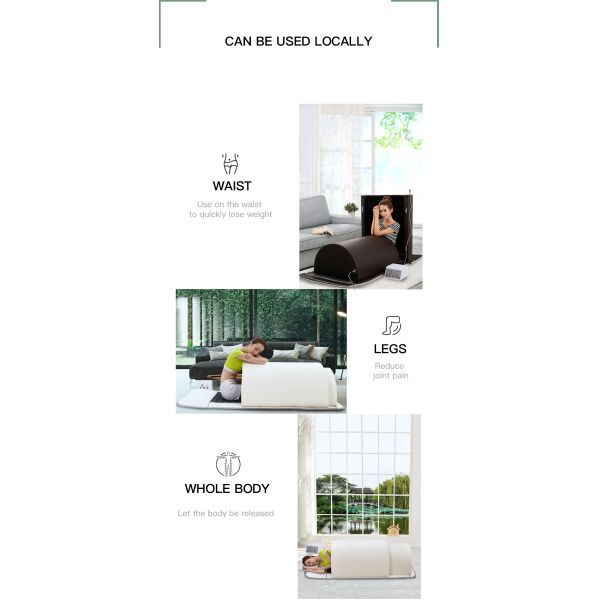 Германный нефритовый камень портативная инфракрасная сауна купол спа-капсула с 3 отопительными зонами