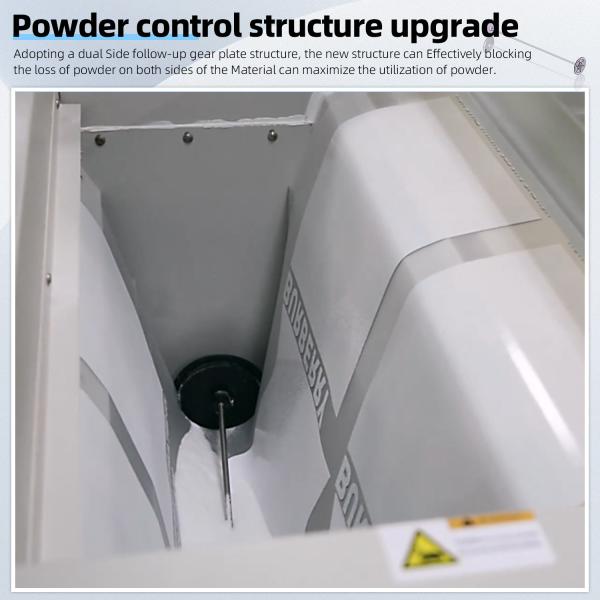 Máquina de agitação de pó DTF de 45 cm Agitação e secagem automática