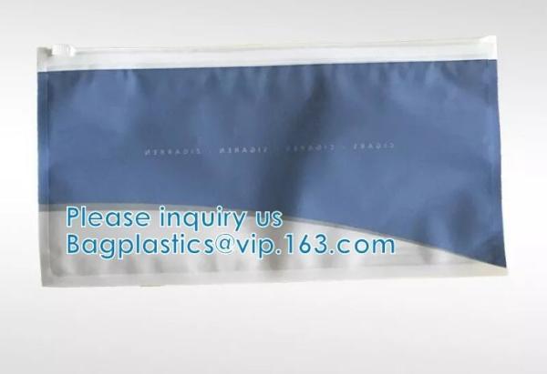 Fine Cigars, slider grip bags, zip top pouch, Tear-proof, no leak, puncture resistance, eco-friendly