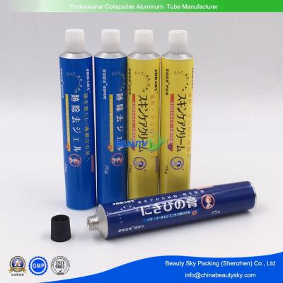 Dia. 22mm Printed 2C to 6C Pharmaceutical Cream Pharmaceutical Ointment Packaging Aluminum Tubes