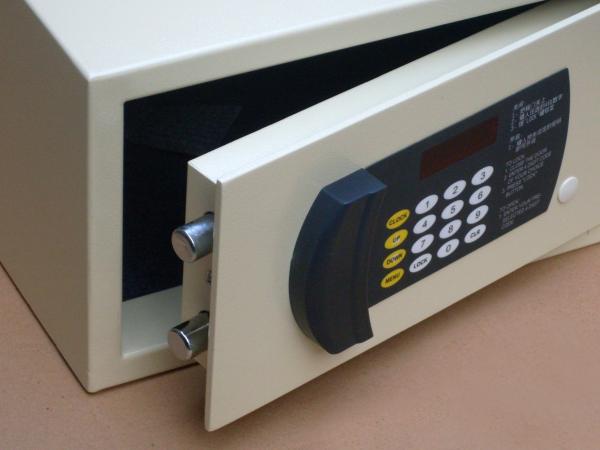 Black Digital Panel Safe Storage Cabinet Electronic Deluxe Security Safe Box for WD28