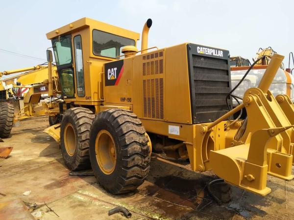 140K Used Motor Grader Caterpillar 18T weight C7 engine with Original Paint