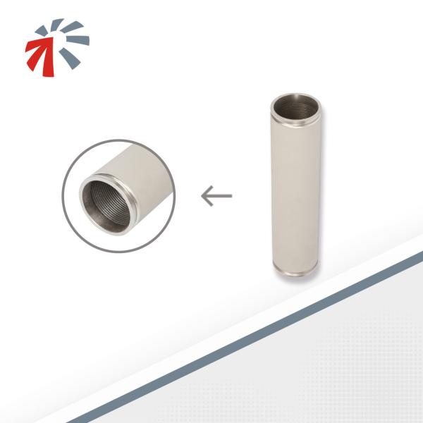 Customizable 310S Filmed Metal Mesh Filter Element for Photovoltaic Manufacturing Line