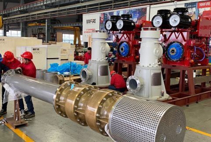 UL перечислил по вертикали насос турбины 3000 GPM @ насос 182 PSI противопожарный с двигателем дизеля