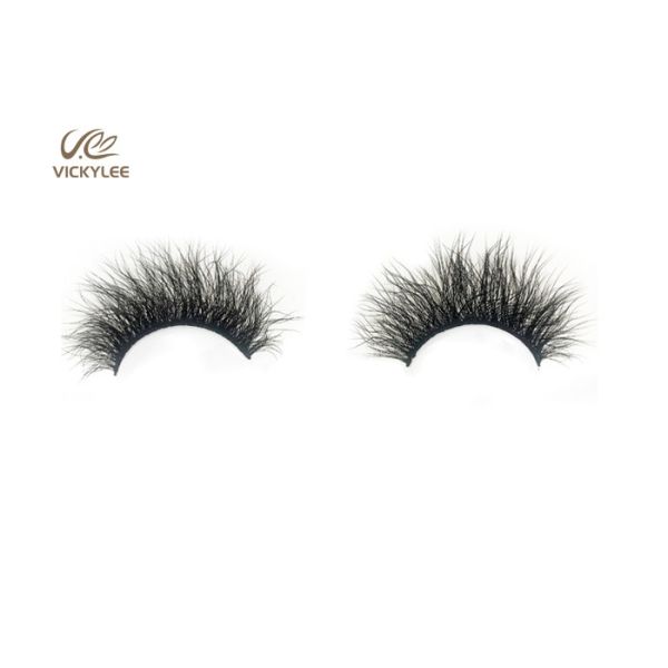 Human Hair 100% Handmade ODM Dramatic False Eyelashes