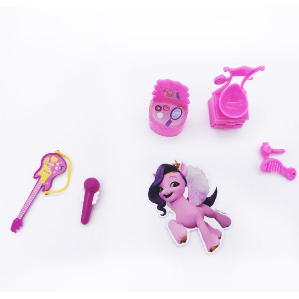Unisex Promotional Plastic Toys Pink My Little Pony Toy Set ISO GE