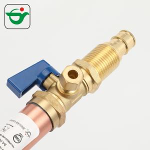 1/4 de válvula de ângulo do prendedor PEX CPVC do martelo de água do cobre da