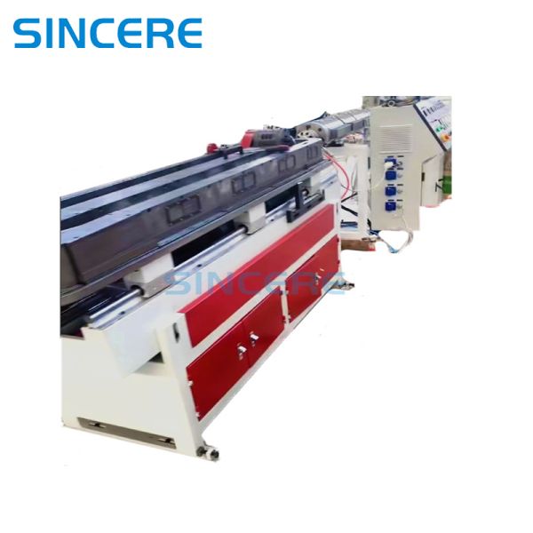 Plastic Single Wall Corrugated Pipe Machine