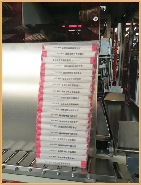 Packaged Noodles Automatic Bag Filling Machine Flat Pocket Easy To Transport