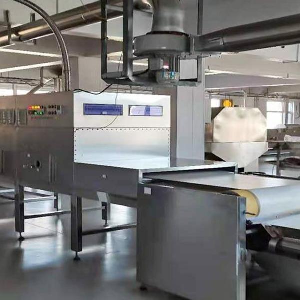 1000kg/ H Microwave Tunnel Dryer Machine In Food Industry OEM ODM