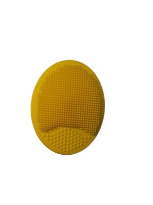 Custom Rubber Silicone Hair Comb For Baby Infant Massage Bath With 8*8*8 cm With Weight Is 9 Gram