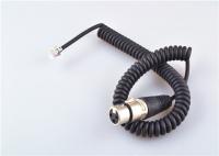 Cable de comunicación de datos de la haz de cables electrónica en espiral del OEM con la UL aprobada