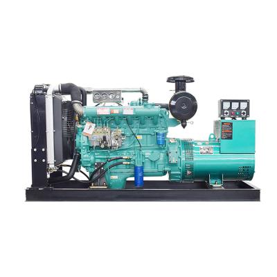 Water Cool Small 50HZ Diesel Power Generator Set Open Type Long Life Time