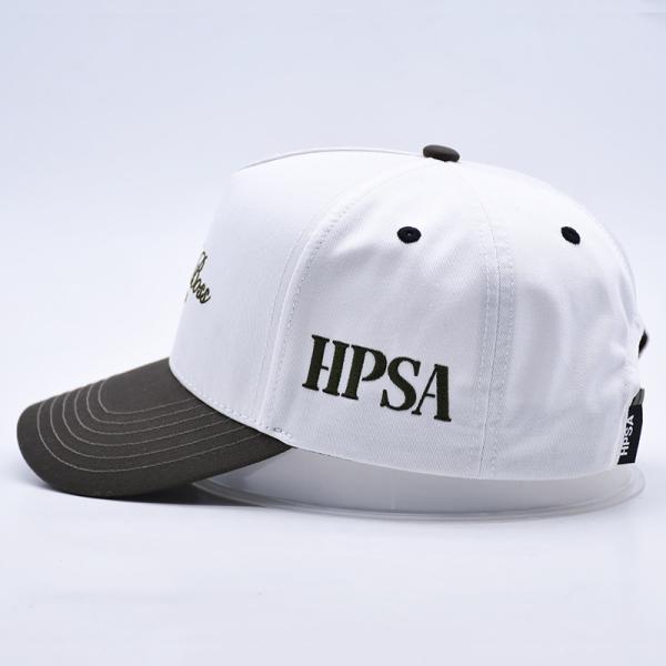 Unisexe deux couleurs bonnet de base-ball bonnet personnalisé gorras brodé logo snapback sports bonnet de base-ball pour homme