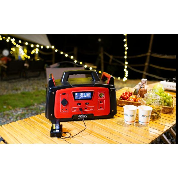 1000wh Solar Camping Power Station 270400mAh
