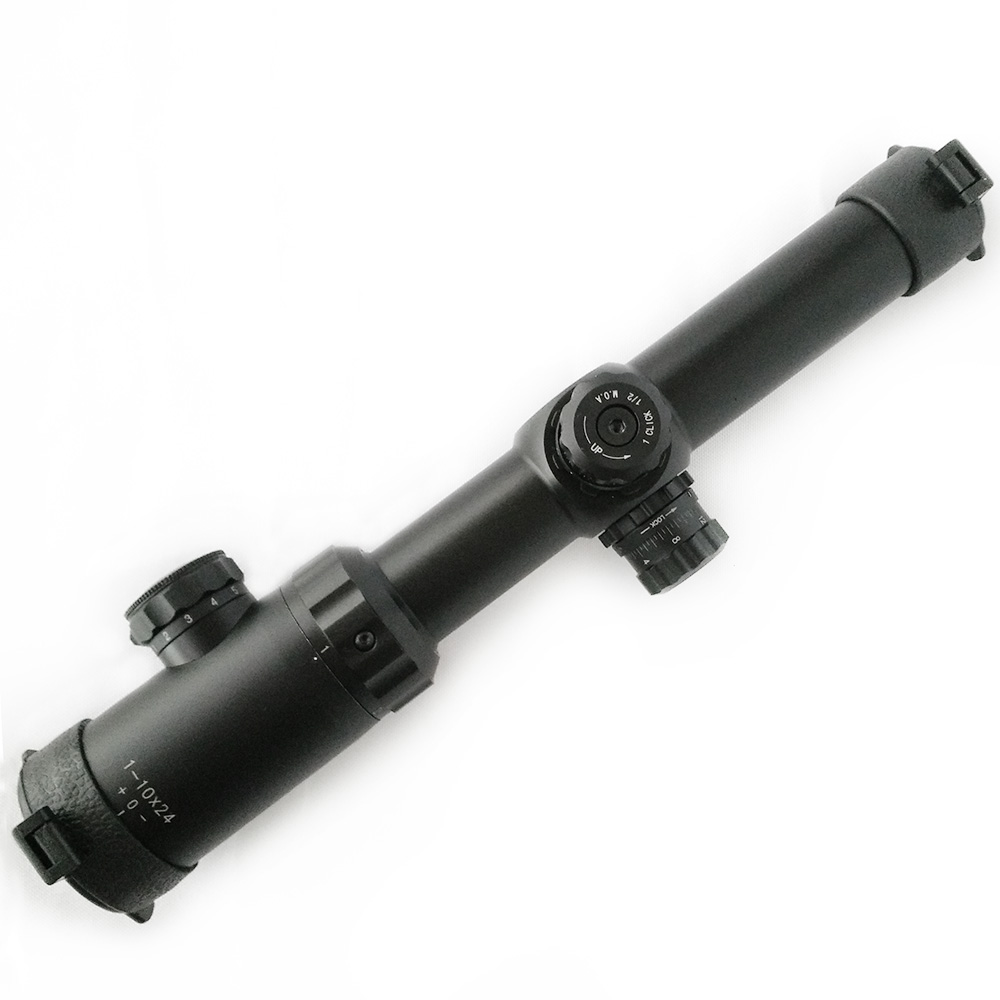 1-10x24 SFP Riflescope охотясь фокальная плоскость объема вторых с покрытыми регуляторами