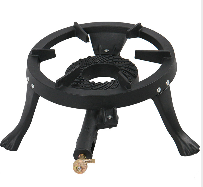 Factory direct sale restaurant outdoor courtyard special cast iron fierce fire stove high-power gas stove big tiger seat