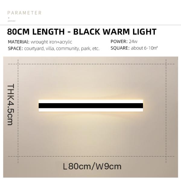 Kitchen Outdoor Waterproof LED Wall Lights Strips 9w 11w 19w 24w