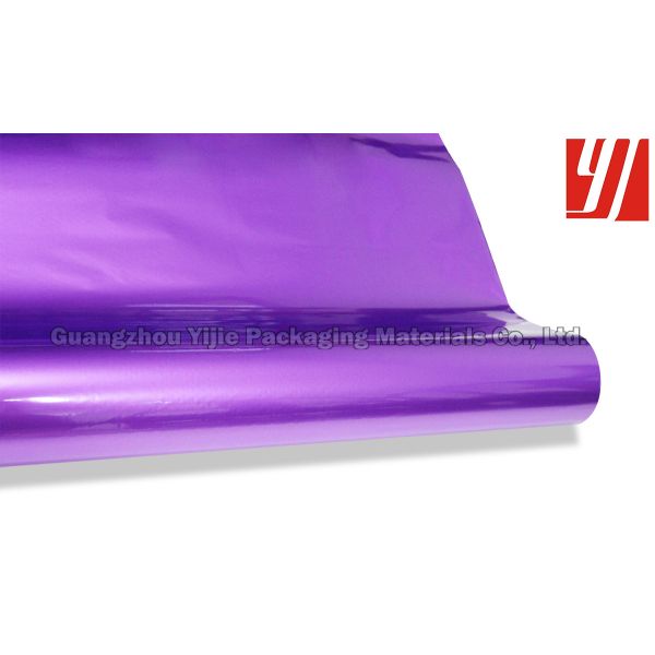 SGS 25 Micron Purple Aluminum Foil For Perfume Package