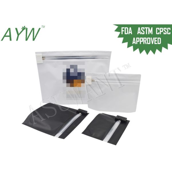 La tirette de preuve d'enfant de 8 couleurs met en sac la preuve d'odeur pour les graines de chanvre/marijuana/cigarette