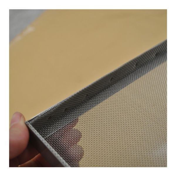 Customizable Mesh Baking Pan Pizza Cooking Mesh 1.0mm-3.6mm Thickness