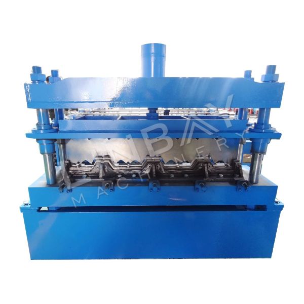 1.5'' Flying Shear Roof Roll Forming Machine 20-25m/Min Galvanized Type B Wide Rib