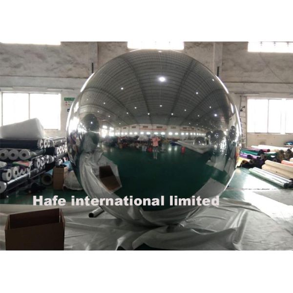 Серебряные гигантские воздушные шары рекламы для на открытом воздухе частной партии зимы темы