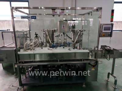 Oral Syrup Bottle Liquid Filling And Capping Machine Small Volume Pharmaceutical