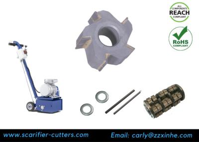 Von Arx Fr200 Sc8e Fs200 Electric Scarifier Milling Cutters 8 With Carbide Cutter