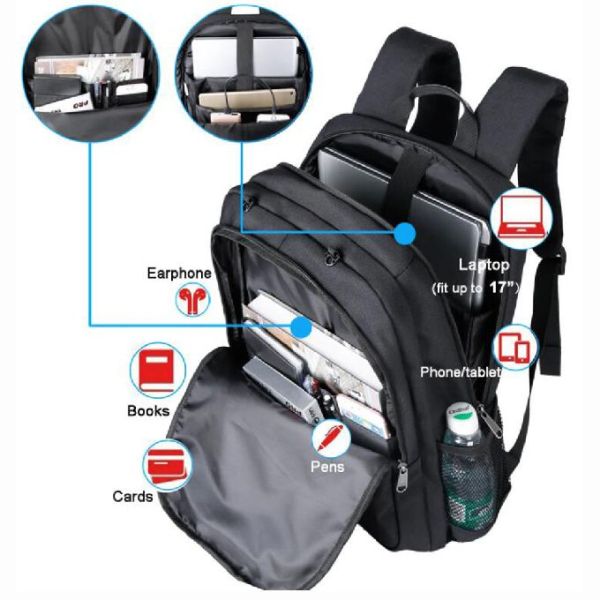 Custom Travel Waterproof Usb Rucksack Outdoor Sports Football Basketball Backpack