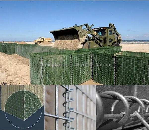 Electrical Galvanize Barrier Defenses Basket Gabion Weld Stone Wall Cage for Benefit
