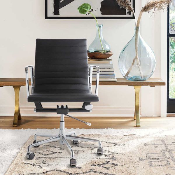 Black PU Leather W20.86