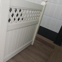 High Vinyl Privacy Fence Panels Grid 6 Feet Pvc Fence Panels