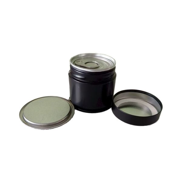 30g 50g 100g Matcha Tea Cans Tinplate Metal  For Beverage Matcha Tea Tin Can Boxes