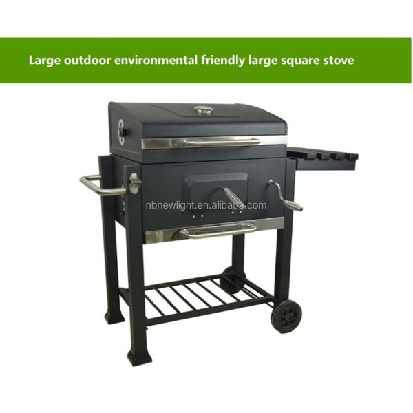 Upgrade Your Camping Experience with this Portable Charcoal Smoker BBQ Charcoal Grill