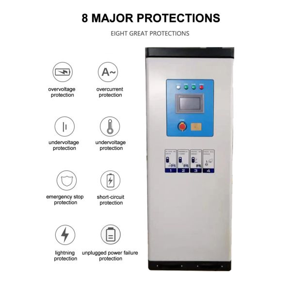 120KW 24V DC Fast Charging Stations IP54 Chargepoint DC Fast Charger