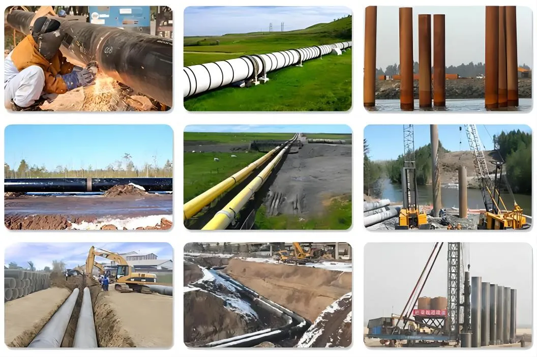 3PE FBE Epoxy Pipeline Línea de máquina de recubrimiento interno para tuberías de acero 200mm-6000mm de diámetro