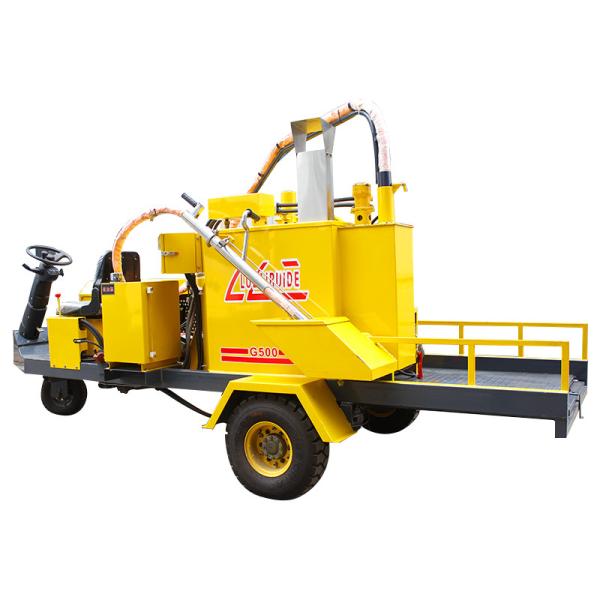Epoxy Floor 90L Tank Asphalt Crack Sealer Machine H1830mm Pavement Repair Use