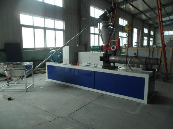 Wood Plastic Composite Extruding Machine , PVC WPC Machine For Profile