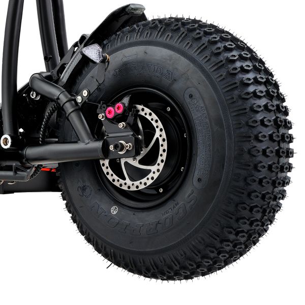 Electric Scooter Citycoco Fat Tire 1500W 2*1500W 60V Foldable Long Range with EEC COC