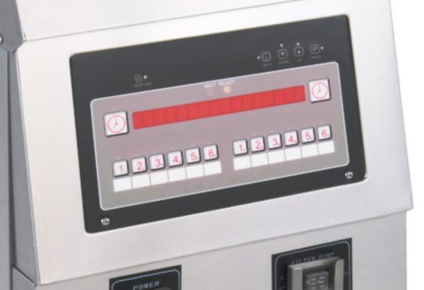 Único de aço inoxidável comercial pequeno dos equipamentos 25L da cozinha - tanque bonde/frigideira aberta do gás