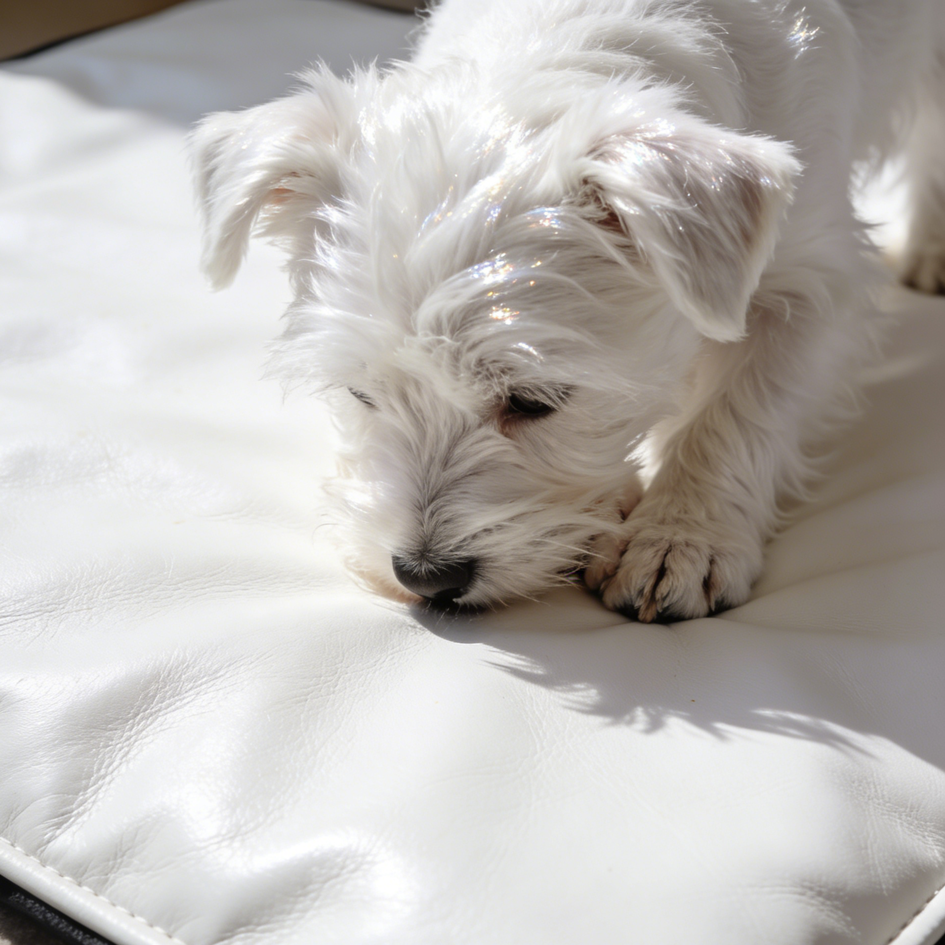 Double-Sided PVC Foam Leather 1.37mm Thick Waterproof Tablecloth Material for Office Desk and Pet Mat