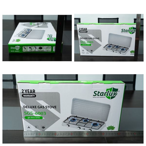 Safety Portable 3 Burner Gas Stove Outdoor Table Top 3 Burner Camping Gas Stove Portable