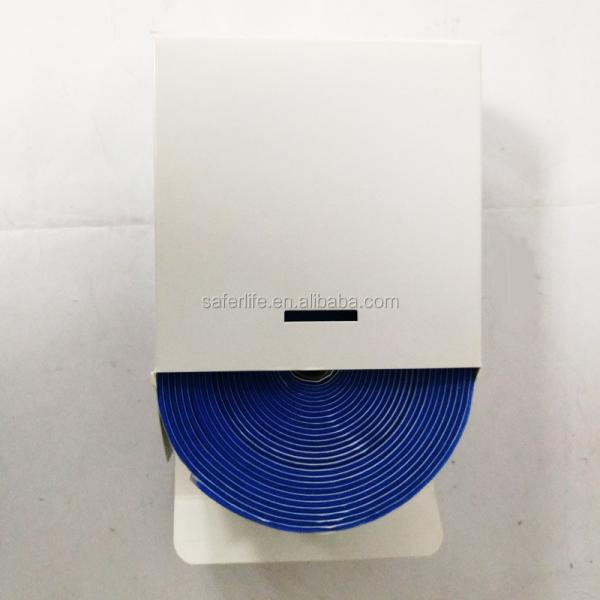 Breathable soft Foam Blue Bandage tape hand tear wound Bandage cohesive Quick bandage plaster