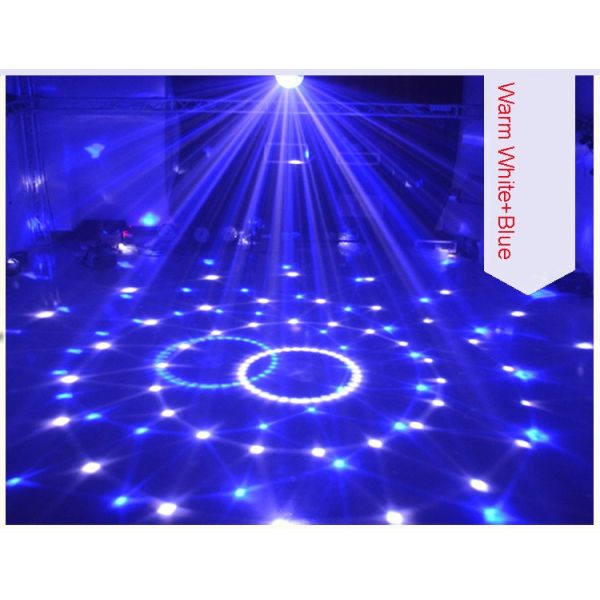 MP3 Crystal Led Magic Ball Light 18W For Medium Live Concerts Stage Lighting
