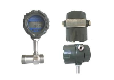 Type liquide poids léger de turbine d'industrie chimique de la sortie d'impulsion de compteur de débit DN25